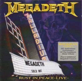 MEGADETH / RUST IN PEACE LIVE(CD+DVD) ξʾܺ٤