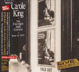 CAROLE KING / CARNEGIE HALL CONCERT 1971 の商品詳細へ
